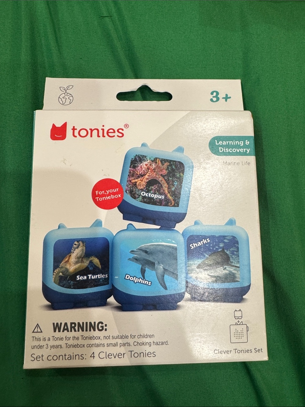 Tonies Clever Tonies Marine Life Set - Light Blue